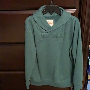 Button Sweatshirt
